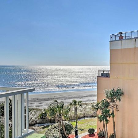 Beachfront Condo In Myrtle Beach With Pool Access المظهر الخارجي الصورة
