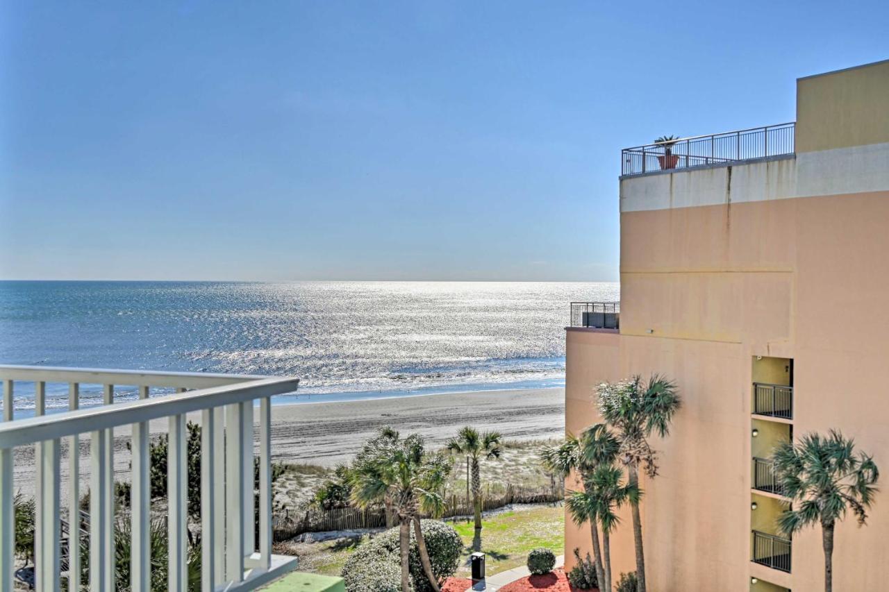Beachfront Condo In Myrtle Beach With Pool Access المظهر الخارجي الصورة