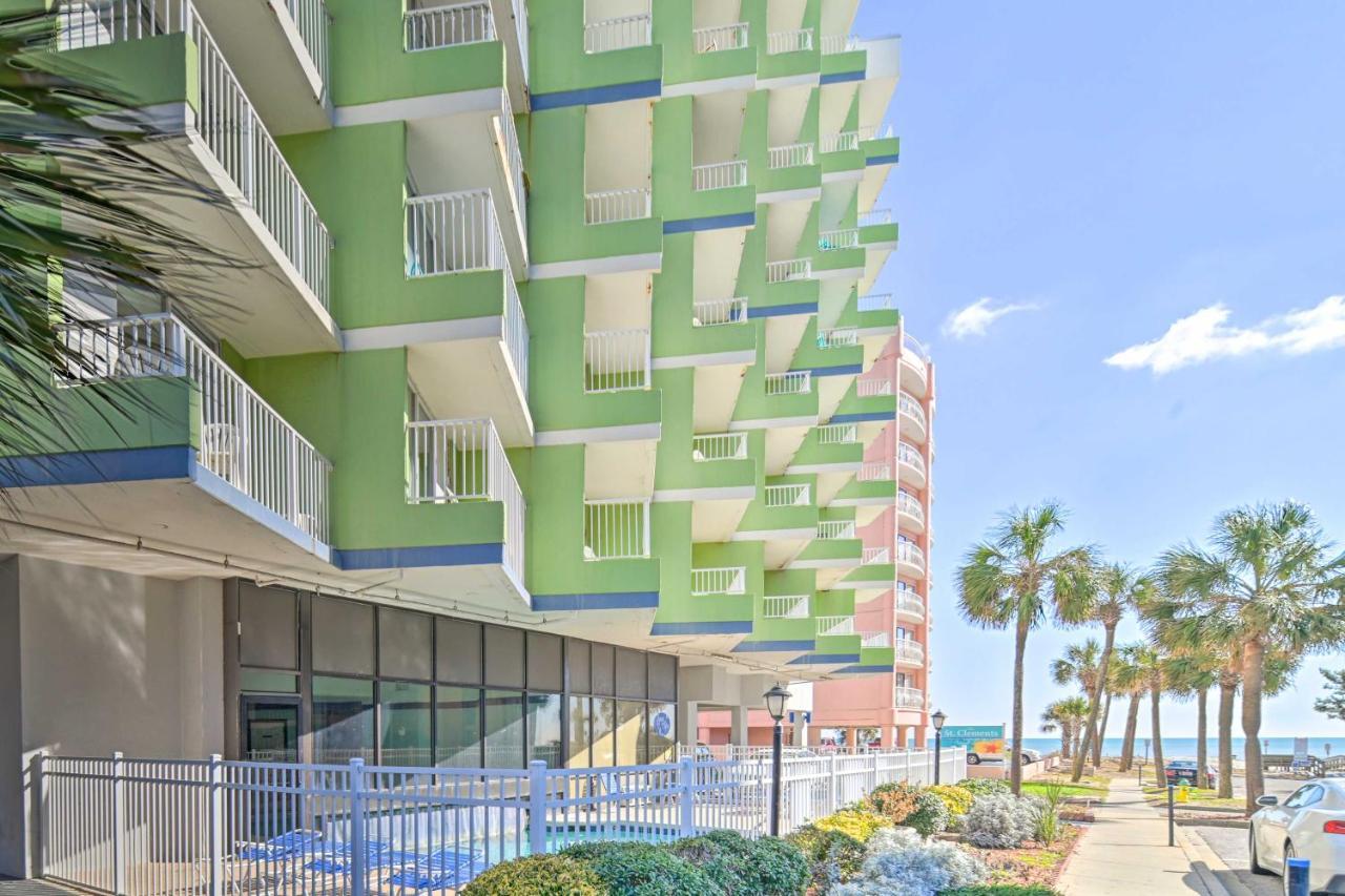 Beachfront Condo In Myrtle Beach With Pool Access المظهر الخارجي الصورة