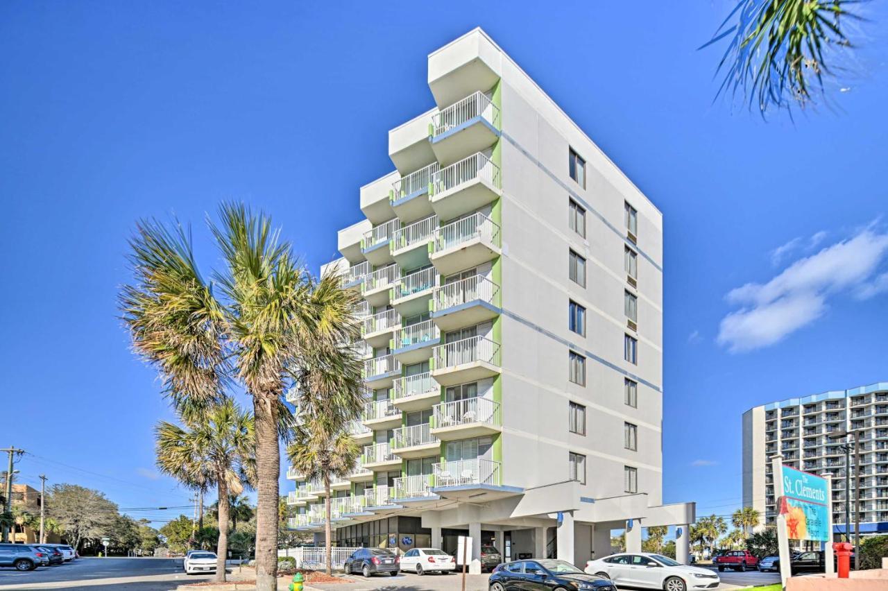 Beachfront Condo In Myrtle Beach With Pool Access المظهر الخارجي الصورة