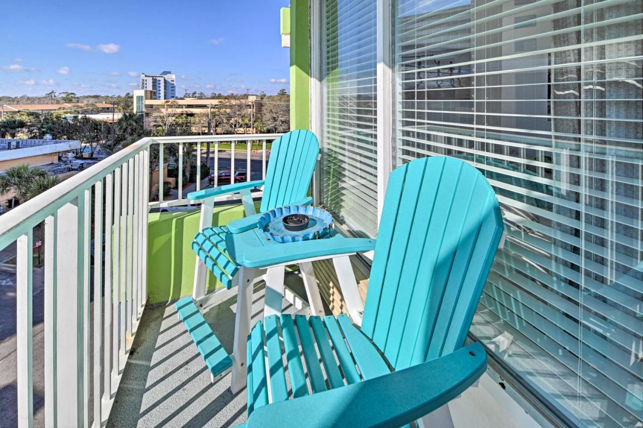 Beachfront Condo In Myrtle Beach With Pool Access المظهر الخارجي الصورة